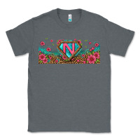 Charcoal Heather super nurse libbey glass Classic Tee - BundleAndBundleShop