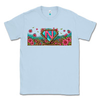Dusty Blue super nurse libbey glass Classic Tee - BundleAndBundleShop