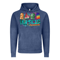 Vintage Denim popsicle season Vintage Hoodie - SublimationCraftShop