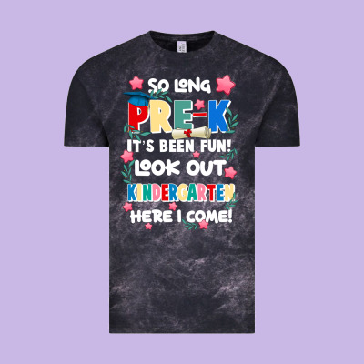 So Long Pre K Vintage Tee Designed By Jahusdesignshop