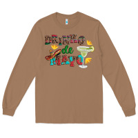 Toasted Coconut drinko de mayo with margarita and  sombrero Long Sleeve Tee - Artiststas