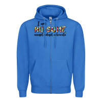 True Royal i am au some Zipper Hoodie - MaliasSmallBusiness