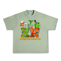 Oil Green registered nurse juneteenth Urban Heavy Tee - AdoDesignShop