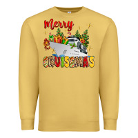 Antique Gold merry cruisemas Premium Sweatshirt - MaliasSmallBusiness