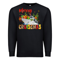 Black merry cruisemas Premium Sweatshirt - MaliasSmallBusiness