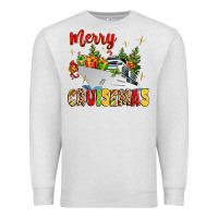 Oatmeal Heather merry cruisemas Premium Sweatshirt - MaliasSmallBusiness