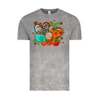 Cloud Rock western leopard  fall   hearts Vintage Tee - AdoDesignShop