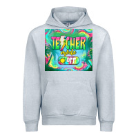 Heather Grey teacher mode off Urban Hoodie - TumblerDesignByShophia