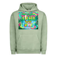 Pigment Oil Green teacher mode off Urban Hoodie - TumblerDesignByShophia