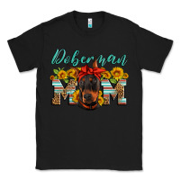 Black doberman mom Classic Tee - Artiststas