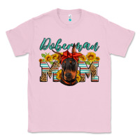 Bubblegum Pink doberman mom Classic Tee - Artiststas