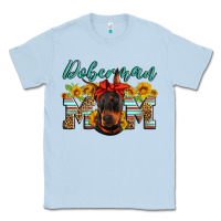 Dusty Blue doberman mom Classic Tee - Artiststas