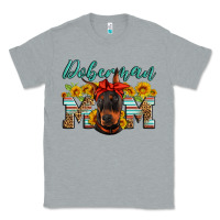 Heather Grey doberman mom Classic Tee - Artiststas