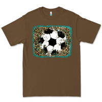 Cacao glitter soccer leopard Premium Tee - RanaPortraitStore