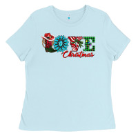 Baby Blue love christmas Ladies Tee - AdoDesignShop