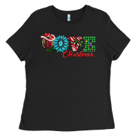 Black love christmas Ladies Tee - AdoDesignShop