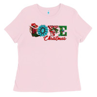 Bubblegum Pink love christmas Ladies Tee - AdoDesignShop