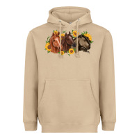 Mushroom western horses Heavyweight Hoodie - MaliasSmallBusiness