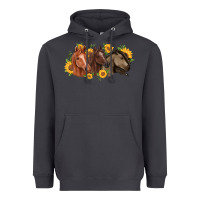 Smoke western horses Heavyweight Hoodie - MaliasSmallBusiness