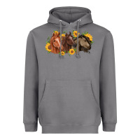 Storm western horses Heavyweight Hoodie - MaliasSmallBusiness