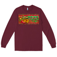 Burgundy papa cito  license plate template Long Sleeve Tee - Artiststas
