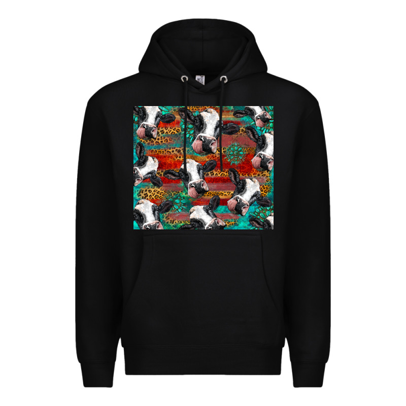 Holstein Cows With Gemstone Premium Hoodie by BarkalooDesign | Teevron