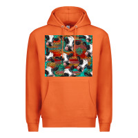 Carrot holstein cows with gemstone Premium Hoodie - BarkalooDesign