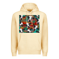 Pina Colada holstein cows with gemstone Premium Hoodie - BarkalooDesign