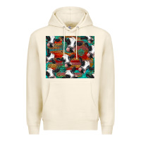 Tofu holstein cows with gemstone Premium Hoodie - BarkalooDesign