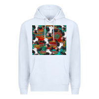 White holstein cows with gemstone Premium Hoodie - BarkalooDesign