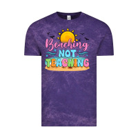 Cloud Purple beaching not teaching black back Vintage Tee - JahusDesignShop