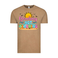 Vintage Coffee beaching not teaching black back Vintage Tee - JahusDesignShop
