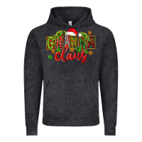 Vintage Black Christmas granna claus Vintage Hoodie - FaDigitalArtStudio