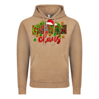 Vintage Coffee Christmas granna claus Vintage Hoodie - FaDigitalArtStudio