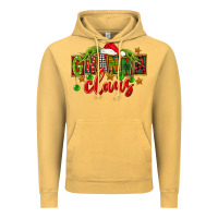Vintage Mustard Christmas granna claus Vintage Hoodie - FaDigitalArtStudio