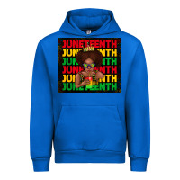 Cobalt juneteenth cute kid Urban Hoodie - TumblerDesignByShophia
