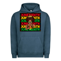 Pigment Midnight Navy juneteenth cute kid Urban Hoodie - TumblerDesignByShophia