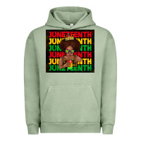 Pigment Oil Green juneteenth cute kid Urban Hoodie - TumblerDesignByShophia