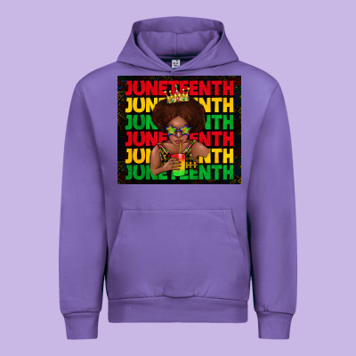 Juneteenth Cute Kid Urban Hoodie Designed By Tumblerdesignbyshophia