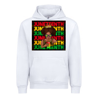 White juneteenth cute kid Urban Hoodie - TumblerDesignByShophia