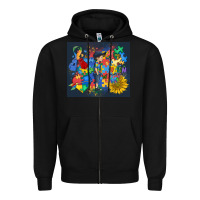 Black autism awareness Zipper Hoodie - MaliasSmallBusiness