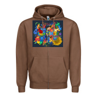 Chestnut autism awareness Zipper Hoodie - MaliasSmallBusiness