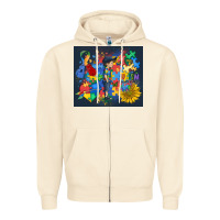 Sandshell autism awareness Zipper Hoodie - MaliasSmallBusiness