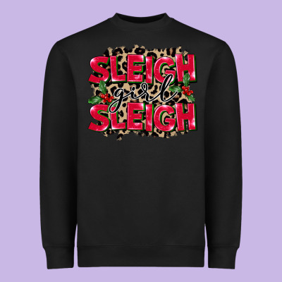 Sleigh Girl Sleigh Heavyweight Sweatshirt Designed By Fadigitalartstudio