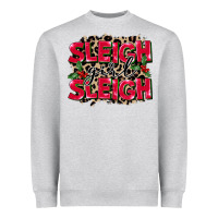 Heather Grey Sleigh Girl Sleigh Heavyweight Sweatshirt - FaDigitalArtStudio