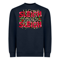 Navy Sleigh Girl Sleigh Heavyweight Sweatshirt - FaDigitalArtStudio