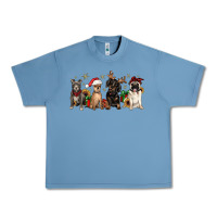 Pebble Blue christmas chihuahua pitbull pug dachshund Urban Heavy Tee - JahusDesignShop
