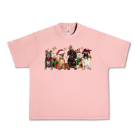 Salmon christmas chihuahua pitbull pug dachshund Urban Heavy Tee - JahusDesignShop