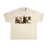 Sandshell christmas chihuahua pitbull pug dachshund Urban Heavy Tee - JahusDesignShop
