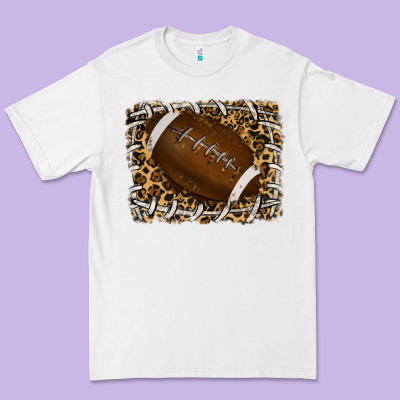 Leopard American Football Backround Premium Tee Designed By Ranaportraitstore